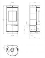 Thorma Andorra Standard kafel czarny poler