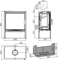 Haas Sohn JONSBO wymiary