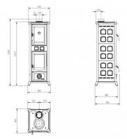 La Nordica Gemma Forno wymiary