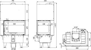 DEFRO HOME INTRA SM BL MINI G wymiary